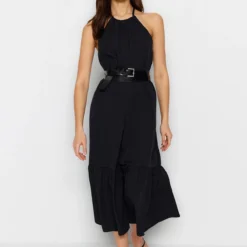 Trendyol Collection Kleid - Schwarz - Skater Damen Kleider 380005337 -Deutschland Lady Echt Verkaufs-Shop 4 org zoom 230