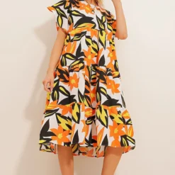 Trend Alaçatı Stili Kleid - Mehrfarbig - A-Linie Damen Kleider 735972072 -Deutschland Lady Echt Verkaufs-Shop 4 org zoom 239