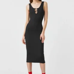 Koton Kleid - Schwarz - Shift Damen Kleider 257913852 -Deutschland Lady Echt Verkaufs-Shop 4 org zoom 24