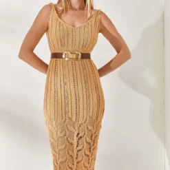 Olalook Kleid - Beige - Basic Damen Kleider 692068088 -Deutschland Lady Echt Verkaufs-Shop 4 org zoom 264