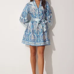 Happiness İstanbul Kleid - Blau - A-Linie Damen Kleider 698366566 -Deutschland Lady Echt Verkaufs-Shop 4 org zoom 266