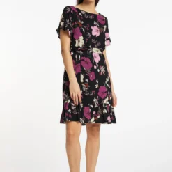 USHA Kleid - Mehrfarbig - Basic Damen Kleider 687885076