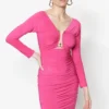 Trendyol Collection Kleid - Rosa - Bodycon Damen Kleider 371290222
