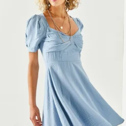 Olalook Kleid - Blau - A-Linie Damen Kleider 746304221 -Deutschland Lady Echt Verkaufs-Shop 4 org zoom 289