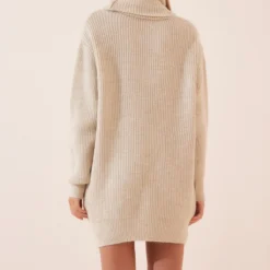 Happiness İstanbul Kleid - Grau - Strickkleid Damen Kleider 379183219 -Deutschland Lady Echt Verkaufs-Shop 4 org zoom 297