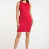 Faina Kleid - Rot - Basic -Deutschland Lady Echt Verkaufs-Shop 4 org zoom 305