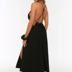 Trendyol Collection Kleid - Schwarz - Wickelschnitt Damen Kleider 194883252 -Deutschland Lady Echt Verkaufs-Shop 4 org zoom 310