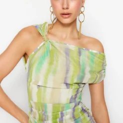 Trendyol Collection Kleid - Mehrfarbig - Bodycon Damen Kleider 450541096 -Deutschland Lady Echt Verkaufs-Shop 4 org zoom 322