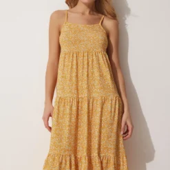 Happiness İstanbul Kleid - Orange - A-Linie Damen Kleider 690583898 7 Happiness İstanbul Kleid - Orange - A-Linie Damen Kleider 690583898 -Deutschland Lady Echt Verkaufs-Shop 4 org zoom 357