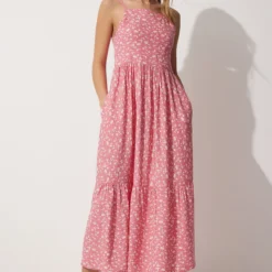 Happiness İstanbul Kleid - Rosa - A-Linie Damen Kleider 673777774 -Deutschland Lady Echt Verkaufs-Shop 4 org zoom 358