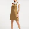 MyMo Kleid - Beige - Basic Damen Kleider 691449972 -Deutschland Lady Echt Verkaufs-Shop 4 org zoom 367