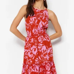 Trendyol Collection Kleid - Rot - Skater Damen Kleider 455892949 -Deutschland Lady Echt Verkaufs-Shop 4 org zoom 379