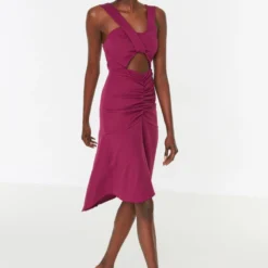 Trendyol Collection Kleid - Lila - Bodycon Damen Kleider 213162142 -Deutschland Lady Echt Verkaufs-Shop 4 org zoom 422