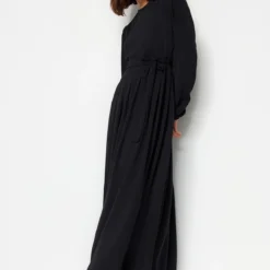 TRENDYOL MODEST Kleid - Schwarz - Skater Damen Kleider 731573454 -Deutschland Lady Echt Verkaufs-Shop 4 org zoom 423