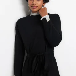 TRENDYOL MODEST Kleid - Schwarz - Shift 7 TRENDYOL MODEST Kleid - Schwarz - Shift -Deutschland Lady Echt Verkaufs-Shop 4 org zoom 432