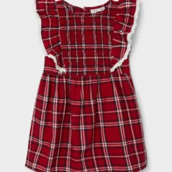 Name It Kleid - Bordeaux - A-Linie Kinder Kleider 356526386 -Deutschland Lady Echt Verkaufs-Shop 4 org zoom 446