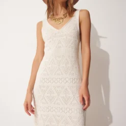 Happiness İstanbul Kleid - Beige - A-Linie Damen Kleider 737450817 -Deutschland Lady Echt Verkaufs-Shop 4 org zoom 64