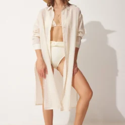 Happiness İstanbul Kleid - Beige - A-Linie Damen Kleider 742679728 -Deutschland Lady Echt Verkaufs-Shop 4 org zoom 75