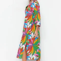 Trendyol Collection Kleid - Mehrfarbig - Shift Damen Kleider 372785546 -Deutschland Lady Echt Verkaufs-Shop 4 org zoom 93