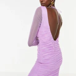 Trendyol Collection Kleid - Lila - Bodycon Damen Kleider 177356212 -Deutschland Lady Echt Verkaufs-Shop 4 org zoom 96