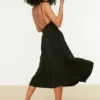 Trendyol Collection Kleid - Schwarz - Skater Damen Kleider 190117343 -Deutschland Lady Echt Verkaufs-Shop 5 org zoom 14