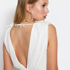 Trendyol Collection Kleid - Ecru - Bodycon Damen Kleider 444318018 -Deutschland Lady Echt Verkaufs-Shop 5 org zoom 26