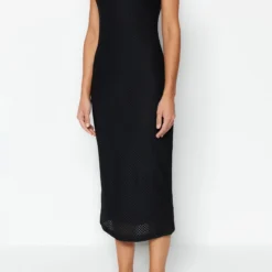 Trendyol Collection Kleid - Schwarz - Bodycon Damen Kleider 666679967 -Deutschland Lady Echt Verkaufs-Shop 5 org zoom 33