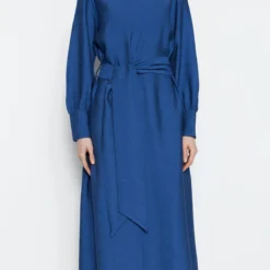 TRENDYOL MODEST Kleid - Dunkelblau - Shift Damen Kleider 384089093 -Deutschland Lady Echt Verkaufs-Shop 5 org zoom 48