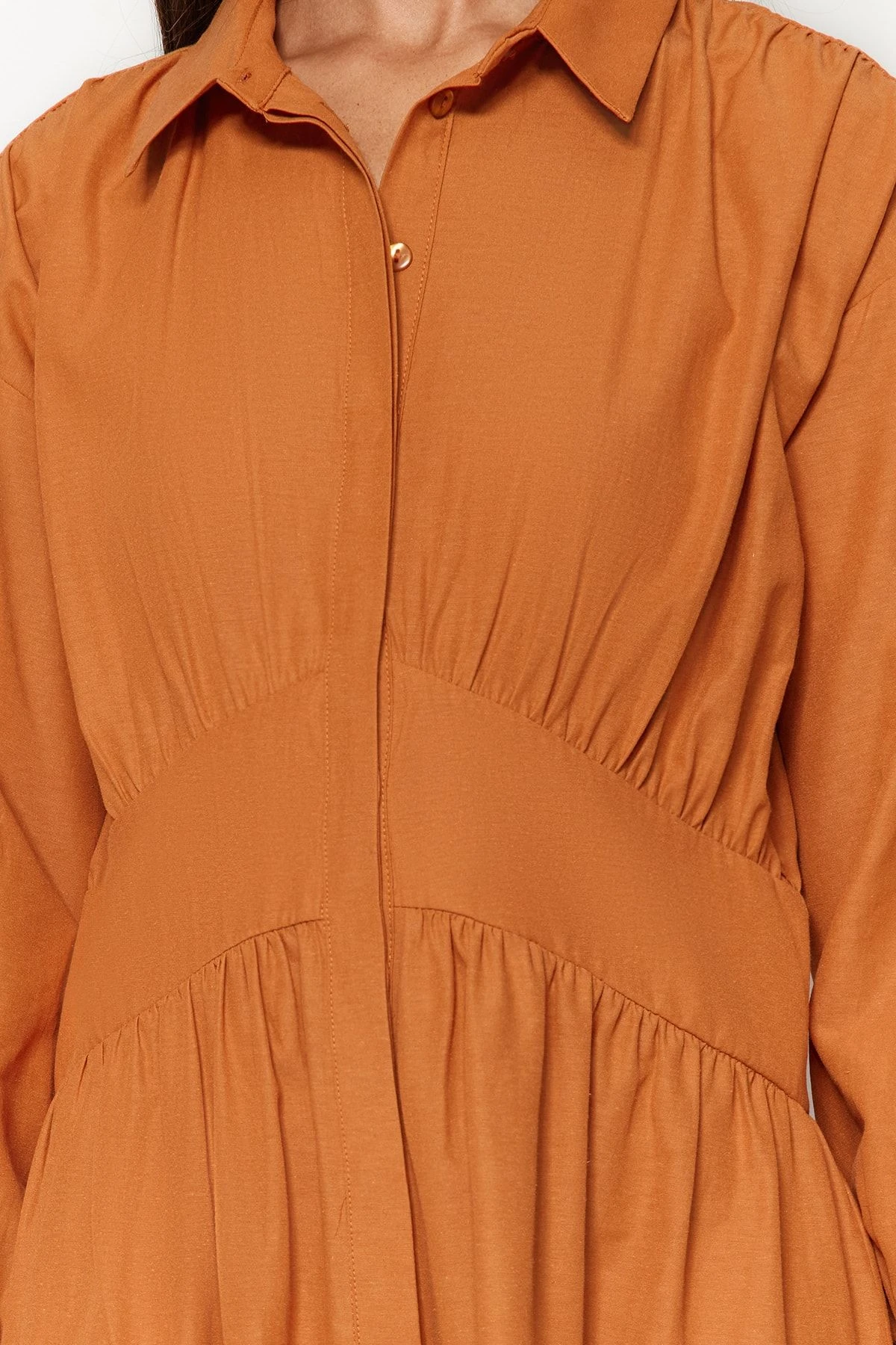 TRENDYOL MODEST Kleid - Orange - Basic 5 TRENDYOL MODEST Kleid - Orange - Basic – Bild 3