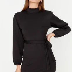 Trendyol Collection Kleid - Schwarz - Bodycon Damen Kleider 275899391 -Deutschland Lady Echt Verkaufs-Shop 6 org zoom 8