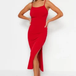 Trendyol Collection Kleid - Rot - Bodycon Damen Kleider 407802540 -Deutschland Lady Echt Verkaufs-Shop 7 org zoom 12