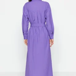 TRENDYOL MODEST Kleid - Lila - Blusenkleid Damen Kleider 372061272 7 TRENDYOL MODEST Kleid - Lila - Blusenkleid Damen Kleider 372061272 -Deutschland Lady Echt Verkaufs-Shop 7 org zoom 9