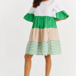 Cool & Sexy Kleid - Grün - Smock-Kleid Damen Kleider 311503151 -Deutschland Lady Echt Verkaufs-Shop 87 org zoom 1